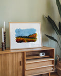 Ruby Garden · Silent Conversations · Original Watercolour