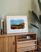 Ruby Garden · Silent Conversations · Original Watercolour
