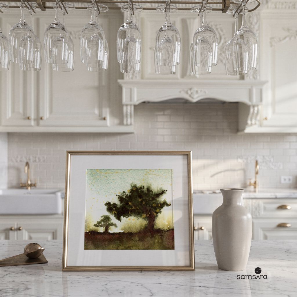 Terre Verte · Silent Conversations · Original Watercolour