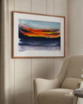 Sunset in E Minor · Silent Conversations · Original Watercolour