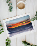 Sunset in E Minor · Limited Edition Art Print