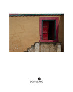 Ramnagar Fort door photography - Indian travel wall art print by Samsara